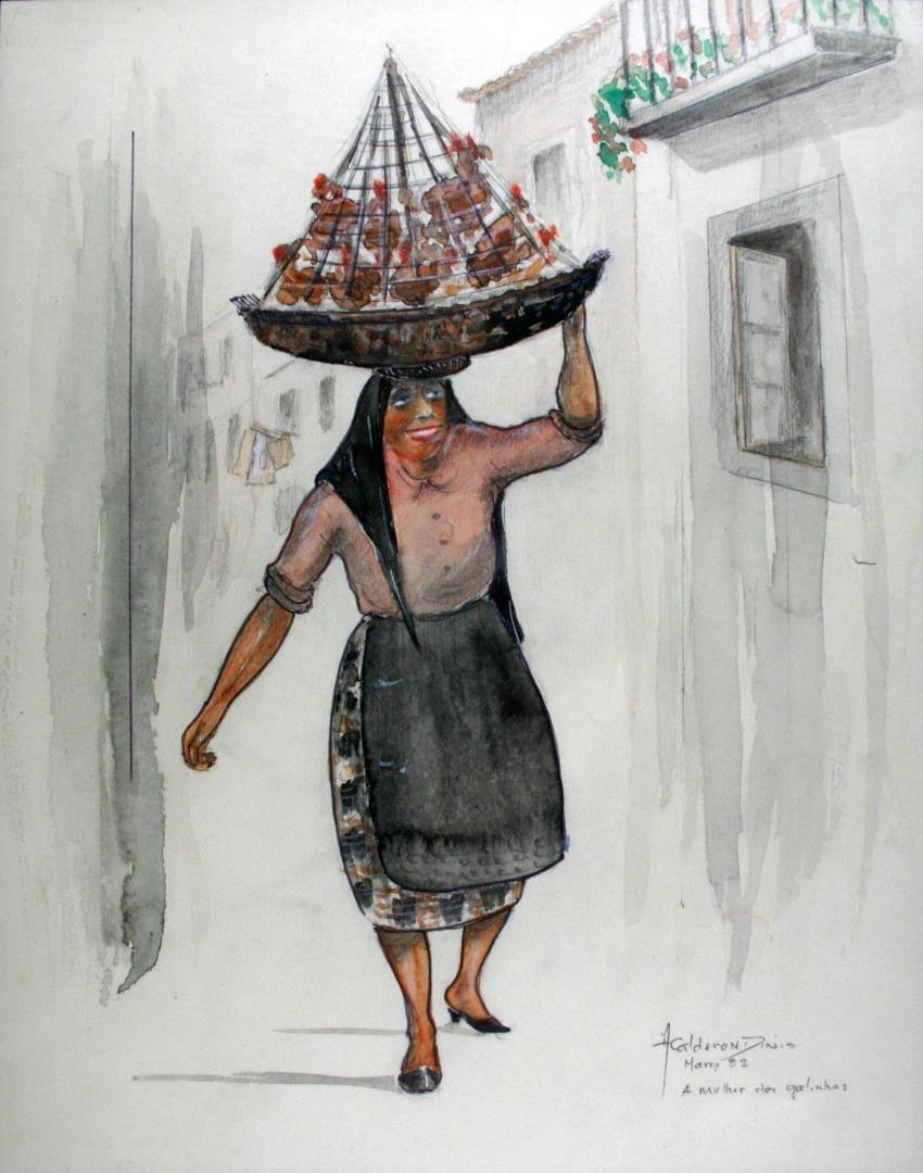 A mulher das galinhas<br>DINIS, Calderon (1902-1994)