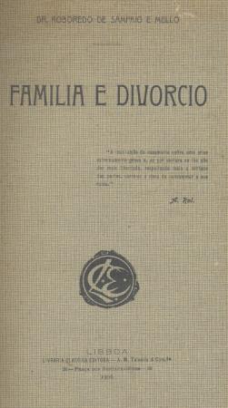 Fam�lia e Div�rcio