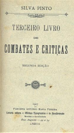 Combates e Cr�ticas.