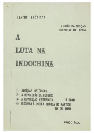 Textos Te�ricos - "A Luta na Indochina"