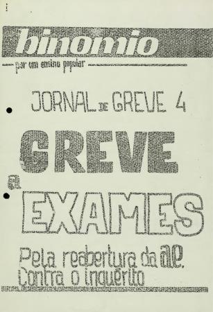 Bin�mio: Por um Ensino Popular