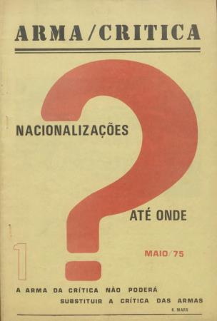 <b>"Arma/Cr�tica"</b>
