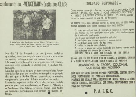 <b>Suplemento de �Vencer�o!�, [...]</b>