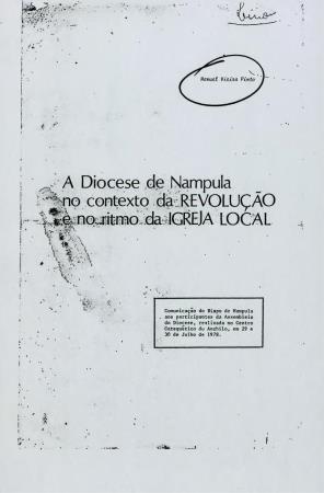 [C�pia de] A Diocese de Nampula no contexto da Revolu��o e no ritmo da Igreja Local