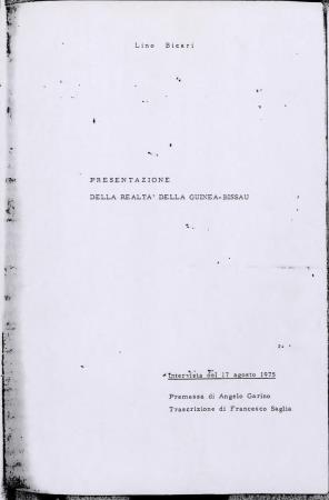 <b>Presentazione della realta [...]</b>
