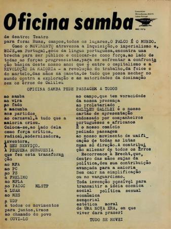 "Oficina Samba"