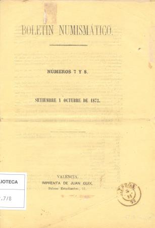 Boletin Numismtico