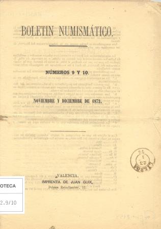 Boletin Numismtico