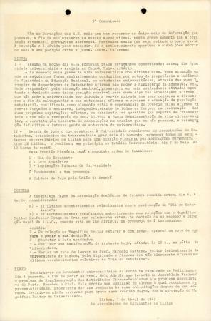 <b>Comunicado N� 9</b>