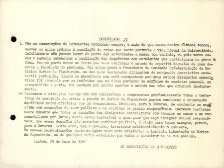 <b>Comunicado N� 37</b>