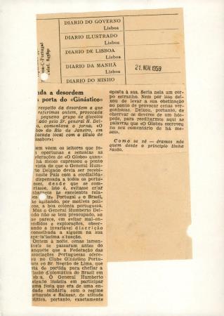 [Artigo relativo ao Caso do Gin�sio Portugu�s]