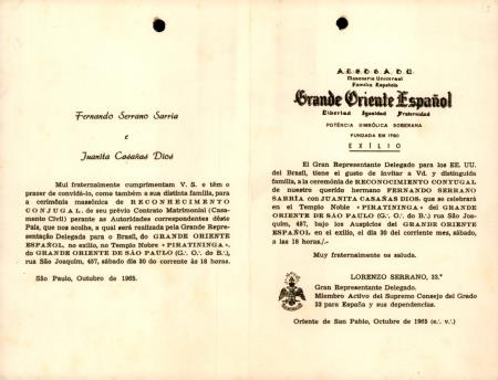 <b>[Convite do Grande Oriente [...]</b>