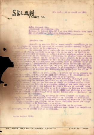 [Carta dirigida ao Coronel Francisco de Oliveira Pio, Rio de Janeiro]