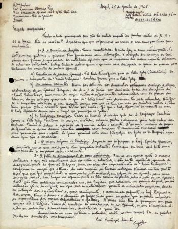 [Carta dirigida a Francisco Oliveira Pio (Rio de Janeiro)]