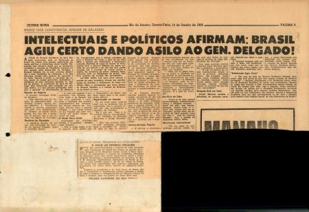 "O Asilo ao General Delgado"