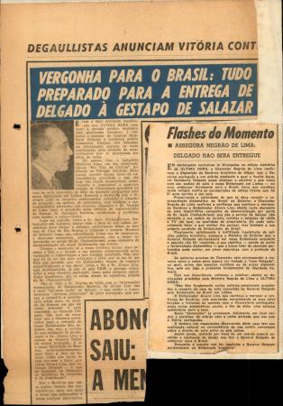 "Vergonha Para o Brasil: Tudo Preparado Para a Entrega de Delgado � Gest�o de Salazar"