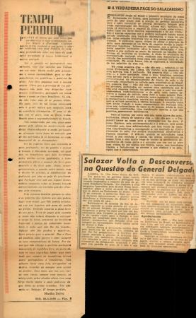 "A Verdadeira Face do Salazarismo"