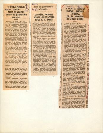 ?Le G�n�ral Portugais Delgado Aurait �t� Assassin� affirent des parlementaires v�n�zu�liens?