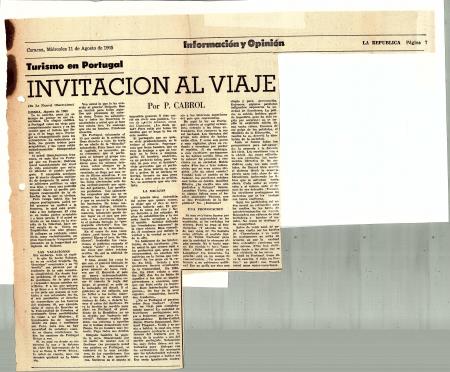 <b>"Turismo en Portugal.Invita[...]</b>