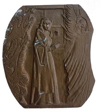 <b>Molde para medalha - Amlia</b>
