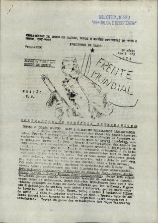 Frente Mundial - Jornal de Apoio aos Grupos de Escuta, 2� S�rie, Ano I, N.� 3