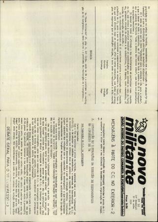 <b>O Novo Militante - �rg�o In[...]</b>