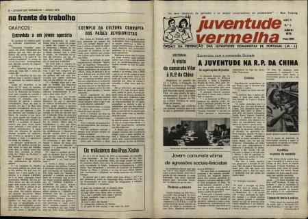 Juventude Vermelha - �rg�o da Federa��o das Juventudes Comunistas de Portugal (M-L), Ano II, N.� 5