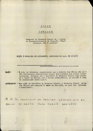 <b>Falar Verdade: Resposta do [...]</b>