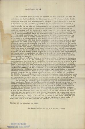 Comunicado N.� 15