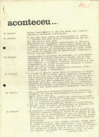 Aconteceu?