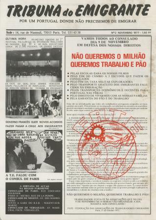 Tribuna do Emigrante, N.� 2