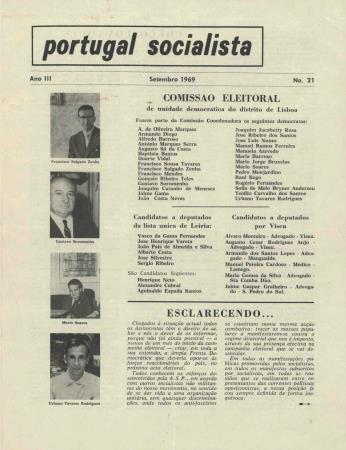 Portugal Socialista, N.� 21
