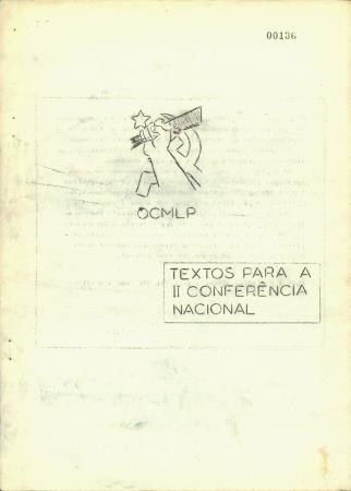 Textos para a II Confer�ncia Nacional