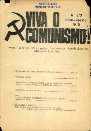 Viva o Comunismo, N.� 2/3