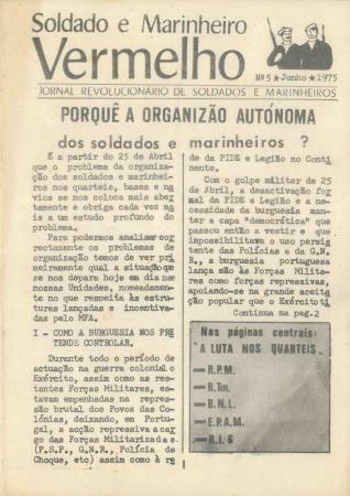 Soldado e Marinheiro Vermelho, N.� 5