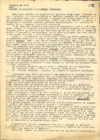Circular N.� 4/75 CSMV