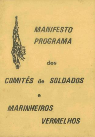 Manifesto Programa dos Comit�s de Soldados e Marinheiros Vermelhos