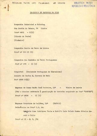 <b>Processos de Empresas na PI[...]</b>