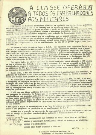 <b>� Classe Oper�ria a todos o[...]</b>