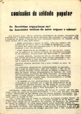 <b>Os fascistas organizam-se! [...]</b>