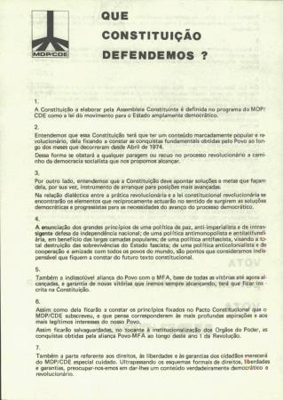 <b>Que Constitui��o Defendemos?</b>