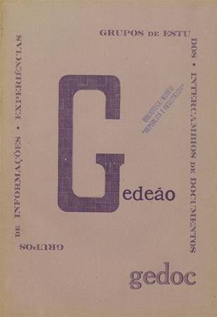 Cadernos GEDOC: Dossier Gede�o
