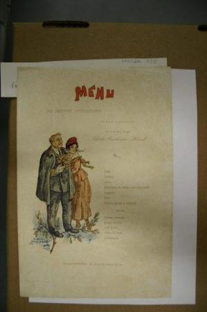 <b>Menu de jantar offerecido a[...]</b>